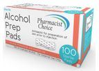Pharmacist Choice - Model 100 Per Box - Alcohol Prep Pads