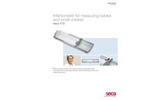 seca - Model 416 - Infantometer for Measuring Babies and Toddlers - Datasheet