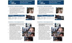 Sleep Profiler Patient Instructions - Manual
