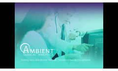 Sepsis DART - Ambient Clinical Analytics Overview - Video