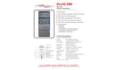 ProMed - Model ProM-500 - Electric Muscle Stimulator (EMS) - Brochure
