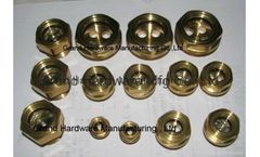 Grandmfgcn - Model GM-BN10 - Brass Oil Level Sight Glass Plugs