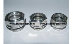Grandmfgcn - Model GM-AG34 - Air compressor Aluminum Oil Level Sight Glass Indicator Plugs