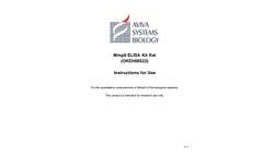 Aviva Systems Biology - Model MMP9 (OKEH00522) - ELISA Kit (Rat) - Brochure