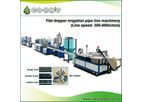 Co-Drip - Model QDCO-DL - Flat Dripper Irrigation Pipe Production Line Machine