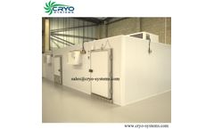 CRYO SYSTEMS - Industrial Cold storage room/Freezer room for food
