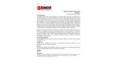ScienCell - Model 3610 - Human Adrenal Cortical Cells - Datasheet