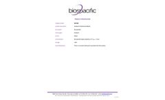 BiosPacific - Model D57330 - Amikacin Polyclonal Antibody - Brochure