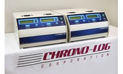 CHRONO-LOG - Model 700 - Lumi-Aggregation Performed in up to four (4) PRP or Whole Blood Samples