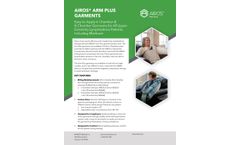 Airos - Model Arm Plus - Compression Garments - Brochure