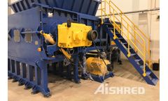Heavy Duty Single Shaft Shredder for Sale