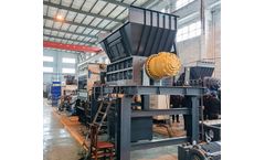 Shredder Machine with Twin Shaft Type for Sale