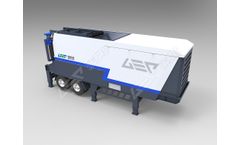 AIShred - Model GPW - Mobile Construction Debris Shredder