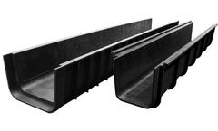 OOHASHI - Model U-Jiro - Lightweight Plastic U-Shaped Guttering