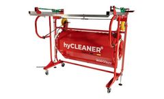 hyCLEANER - Model facadeBRUSH v-line - Efficient Façade Cleaning Robots