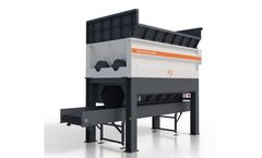 M&J PreShred - Model 6000S - Stationary Pre-shredder for High-capacity Waste Processing