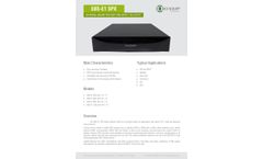 Khomp - Model EBS - E1 SPX - 1 to 4 E1/T1 External Boards for Soft PBX Datasheet