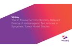 The Jh Mouse Enables Syngeneic Studies with Immuno-Oncology Therapeutics - Video