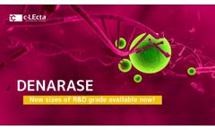 New sizes of DENARASE R&D grades - 1000 kU & 5000 kU - Video