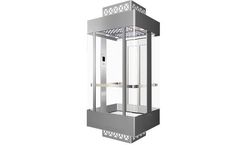 BD Fuji - Panoramic Elevator with Square Cabin for Commercial