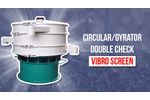 Circular/Gyrator Double Check Vibro Screen - Jaykrishna Magnetics Pvt. Ltd. - Video