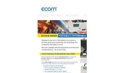 Ecom - Model B - Durable Case Mounted Handheld Combustion Analyzer  - Brochure