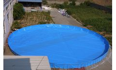 King Bofulee - Ground Plasticsteel Frame Swimming Pool
