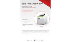 Osmometer - Determination of Total Osmolality of Aqueous Liquids - Datasheet