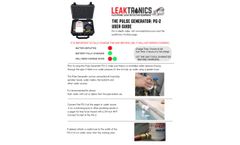 LeakTronics - Model PG-2 - Complete Line Locator Kit - Manual