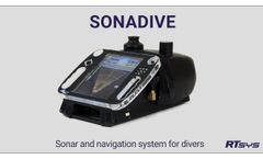 Diver-held Navigation and Sonar System Sonadive - Video