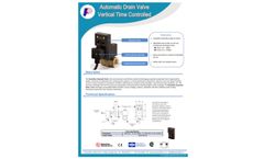 Model 520-02 - Vertical Automatic Drain Valve Time Controlled Model - Datasheet