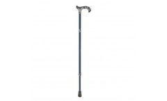 Kid-Man - Model 685MBl - Aluminium Walking Stick with Soft Handle Blue