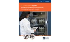 Promethion Core Line - High-Resolution Behavioral and Metabolic Phenotyping Systems for Rodents - Brochure