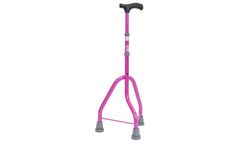 Walk-Easy - Model 335 - Pediatric Straight-Neck Tripod Cane