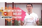 Instant Neck Pain Relief with - NeckFix Intermittent Traction by Dr Fix - Video