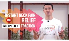 Instant Neck Pain Relief with - NeckFix Intermittent Traction by Dr Fix - Video