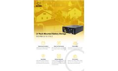 GoKWh - Model GO-RM-LV 5.1 - 51.2V 100Ah 5.1kWh Rack-Mounted Battery Storage System - Brochure
