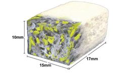 OsteoGen - Model OGX808 - Malleable Bone Block 10mm x 15mm x 17mm (Box of 2)
