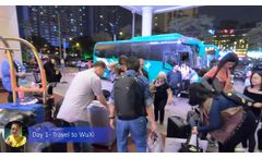PZ Day 1 I After hours of flying  from Singapore to Nanjing, and another 3 hours of bus - Video