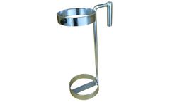 FWF - Model 1129H - Hill-Rom Bed Rack for One D or E (4.38 Inch DIA) Style Oxygen Cylinder (1129H)