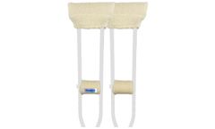 Crutcheze - Sherpa Crutch Pads Ultra Plush Fleece Sheepskin