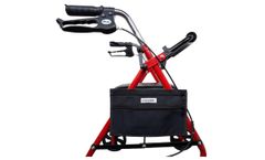 Crutcheze - Walker Bag - Small Portable Bag for Folding Walkers and Rollators