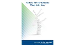 Artivion - Model E-vita Open Neo - Hybrid Stent Graft System  Brochure