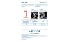AMDS - PTFE Felt Graft Sizing Sheet - Brochure