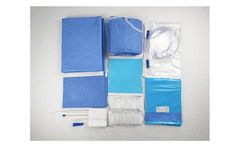 C&P - Model TA021-4J - SMS Nonwoven Disposable Dental Oral Surgical Drape Pack