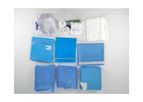 C&P - Model KL19628 - Dental Surgical Pack Sterile Dental Surgical Drape Sterile Drape Kits for Dental Surgery