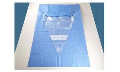 C&P - Model LK2208UN - Disposable Under Buttocks Surgical Drape With Pouch and Backing Panel