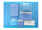 C&P - Model PMQ14275 - Surgical U-Bar Chest Drape Pack Manufacturer