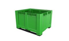 Maximus - Model 2302200 - 1200x1000x790 - 2R, Solid Rigid Pallet Container