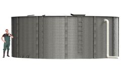 Aquamate - Model UR4D307 - 37,000 Gallon Well Water Storage Tank (Space Saver)